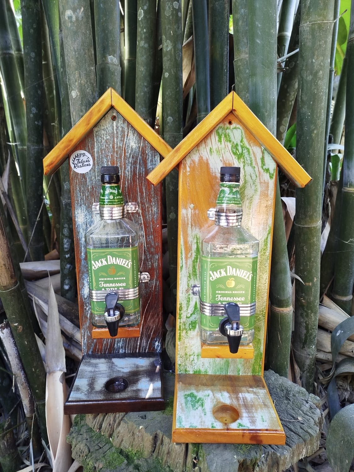 Porta Cachaça Rústico – Diversos Modelos em Madeira